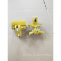 Galvanized Steel C Track Festoon System Overhead Trolley for Flat Cables